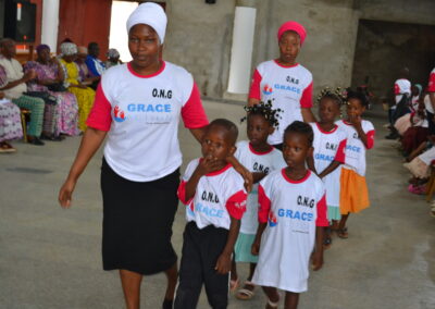 Activité de Grace Action 2025 - Remise de kits scolaire